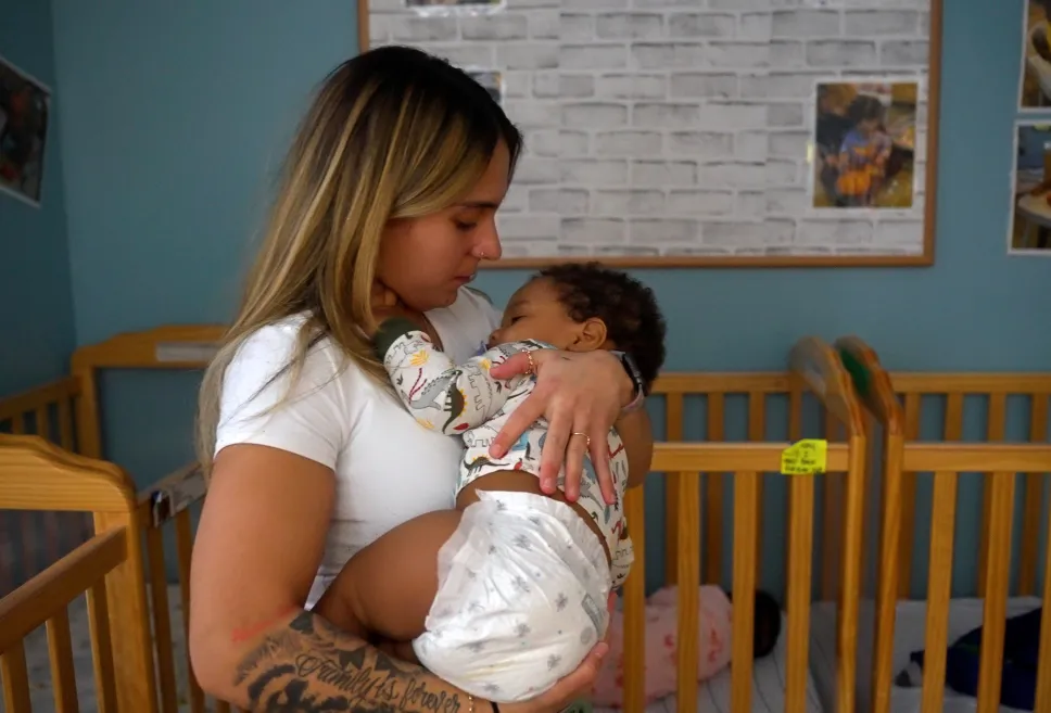 Holding Baby