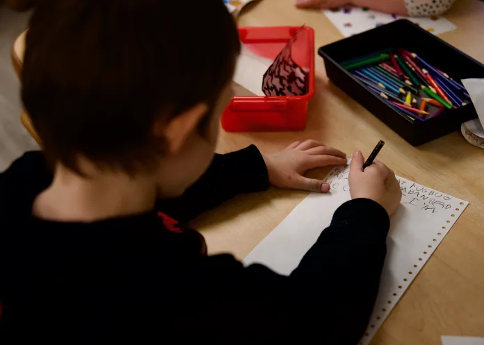 Child Writing