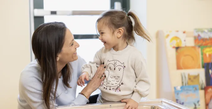 Child laughing 